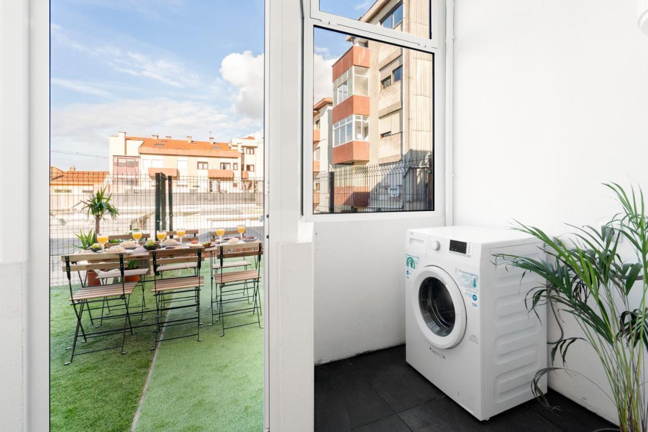 Host Wise - Spacious Fresh Flat W Terrace - Near Sea エスピーニョ エクステリア 写真